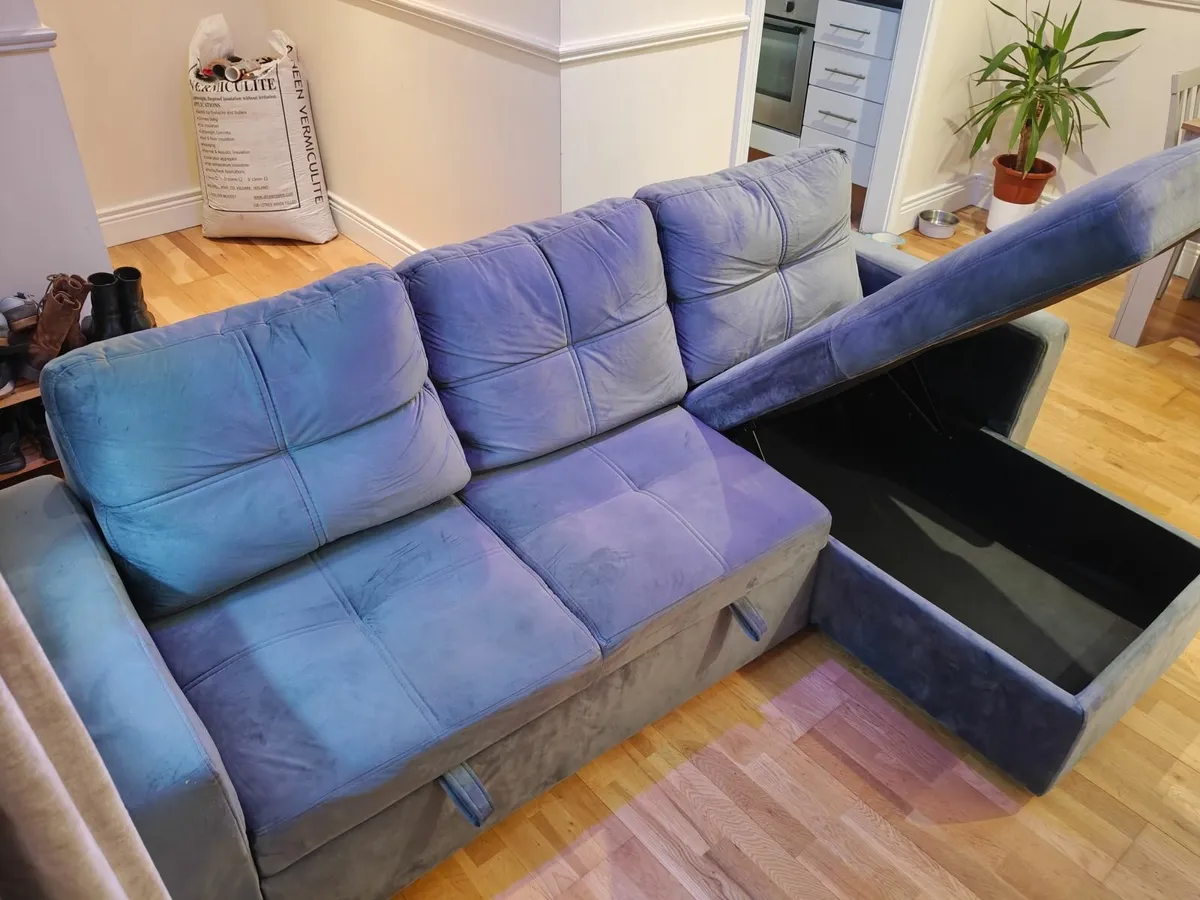 Corner Sofa Bed + Storage 215CM - Image 3