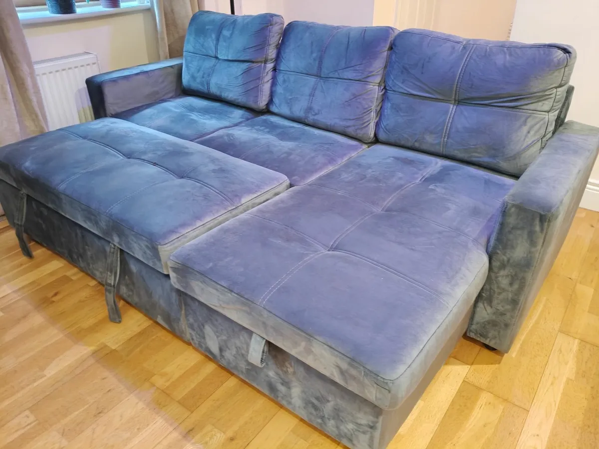 Corner Sofa Bed + Storage 215CM - Image 4