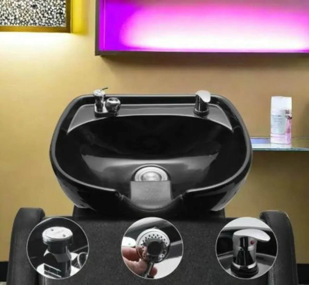 Professional Salon Spa Shampoo Backwash Chair - Image 4