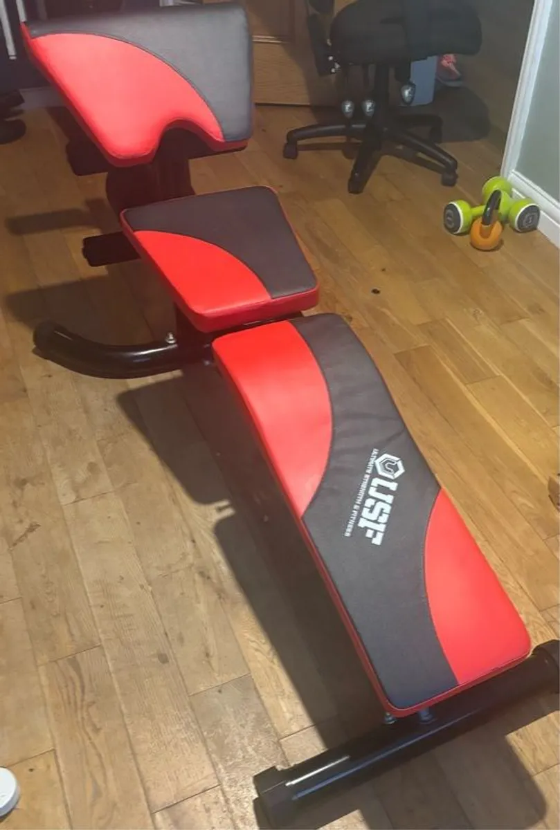 multi-purpose adjustable workout bench - Image 1