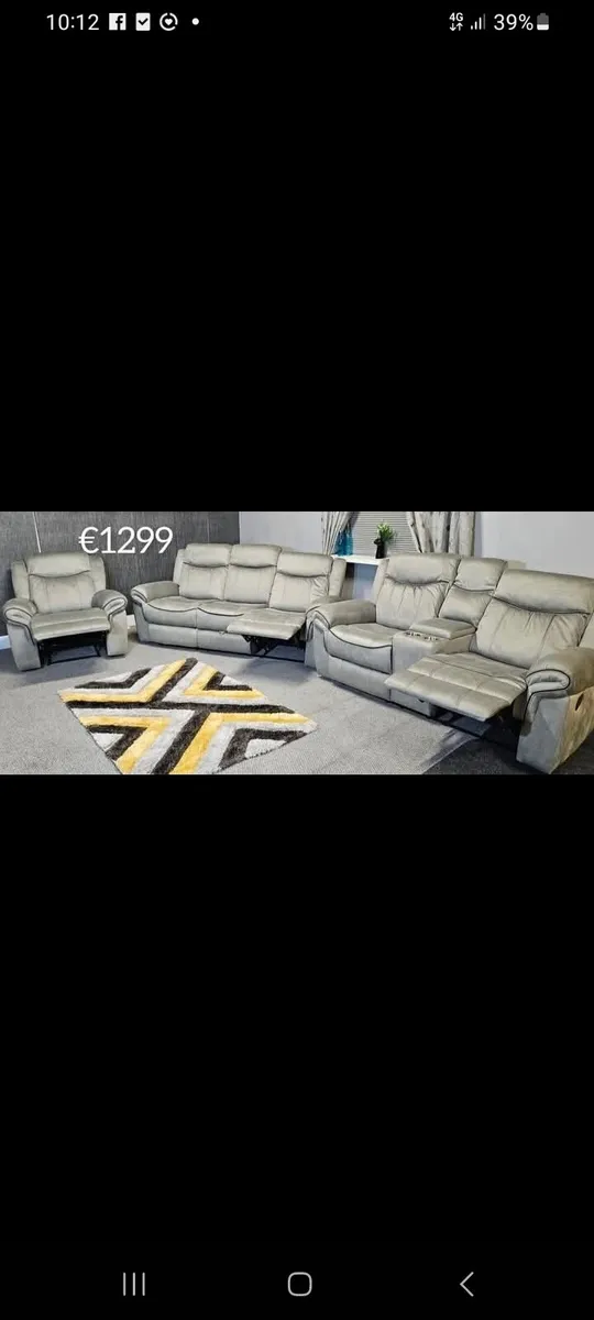 Mondeo fabric recliners - Image 4
