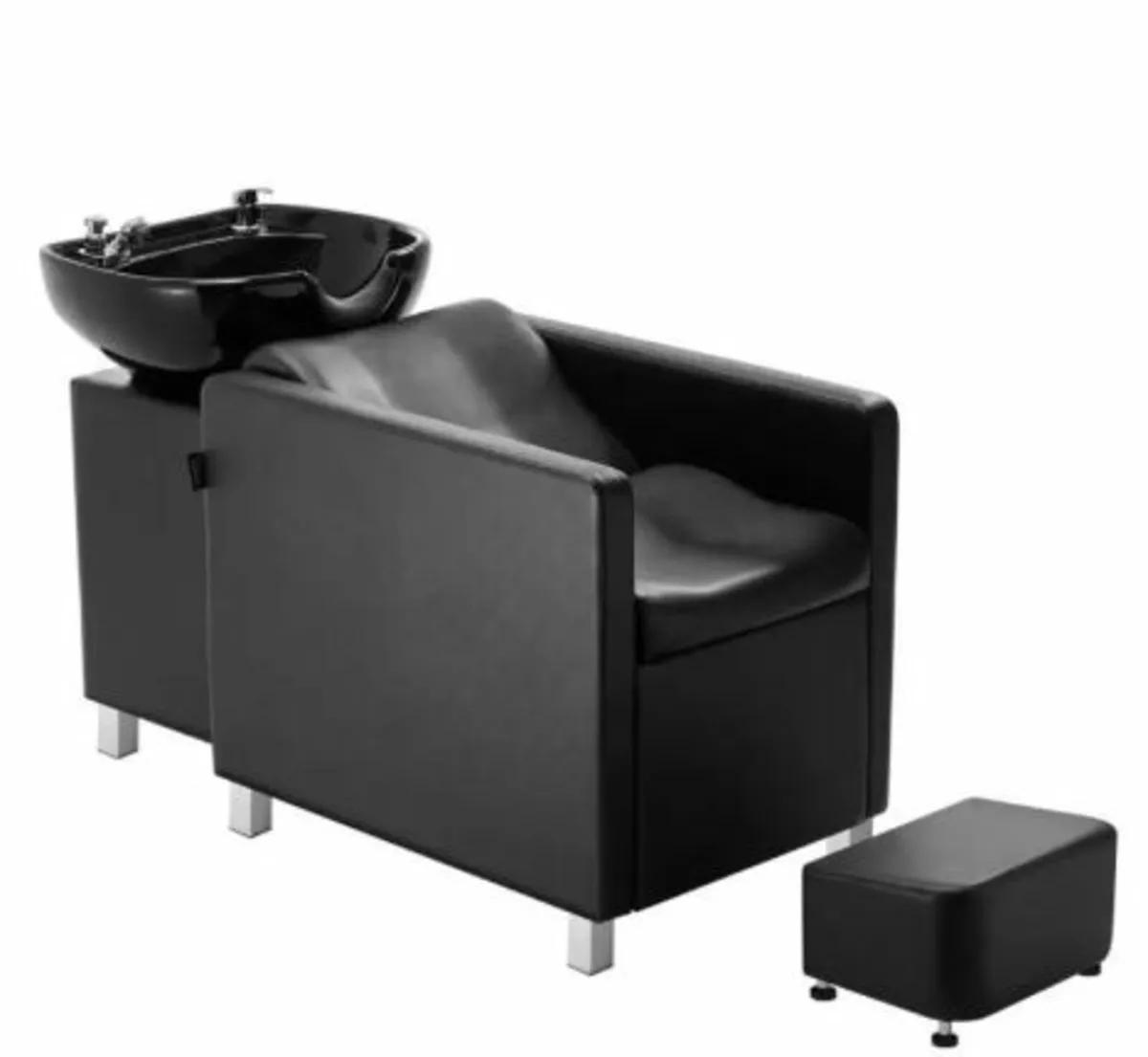 Salon Spa Backwash Chair – Durable with Footrest - Image 1