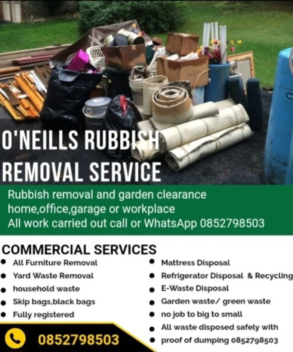 Rubbish removal