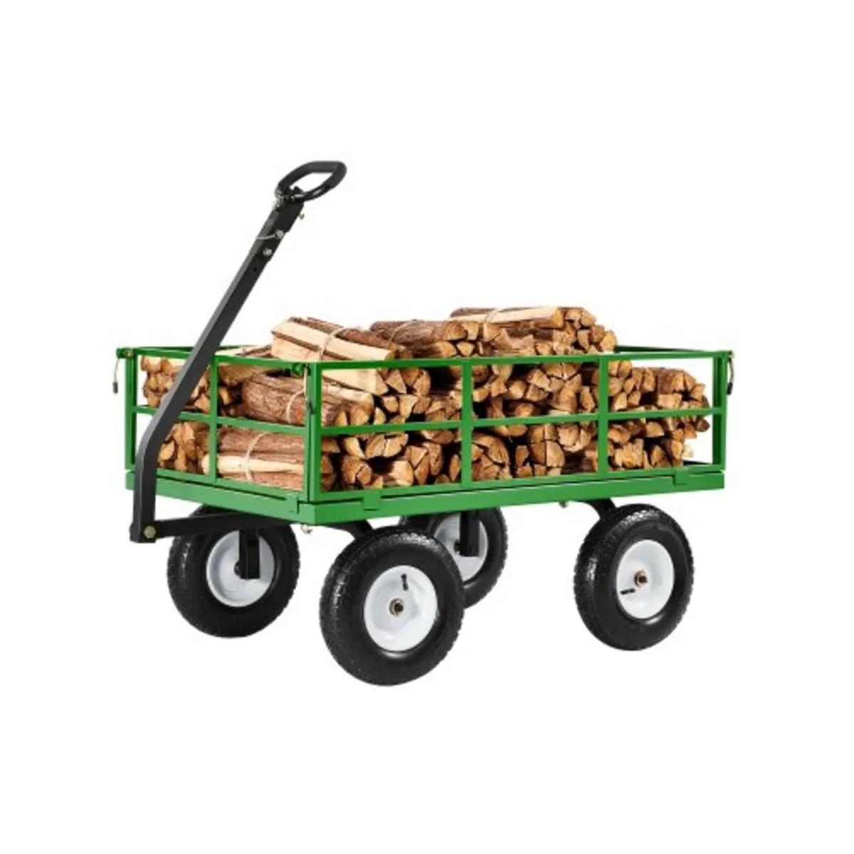 Steel Garden Cart 1200lbs Capacity Heavy Duty Wago - Image 1