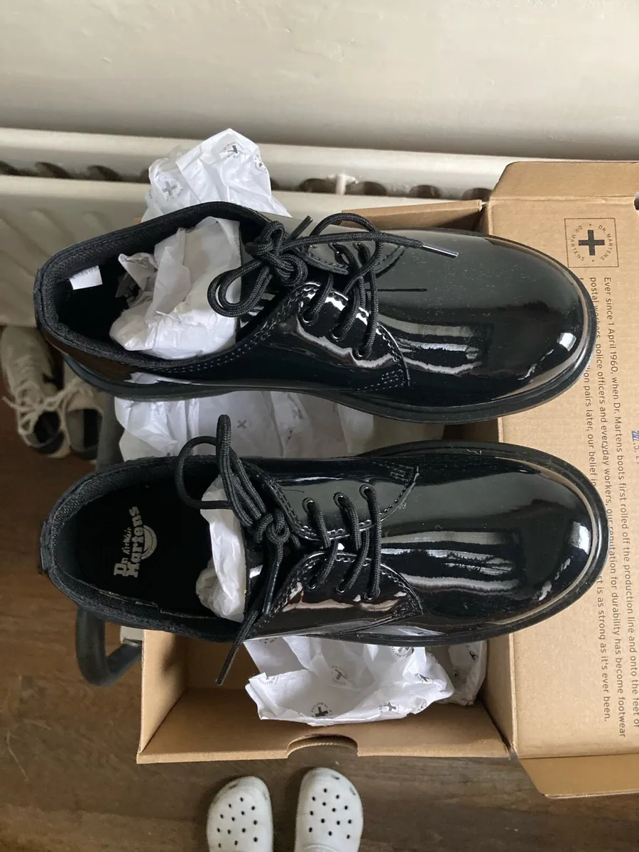 Dr Martens 1461 Patent Leather Shoes - Image 3