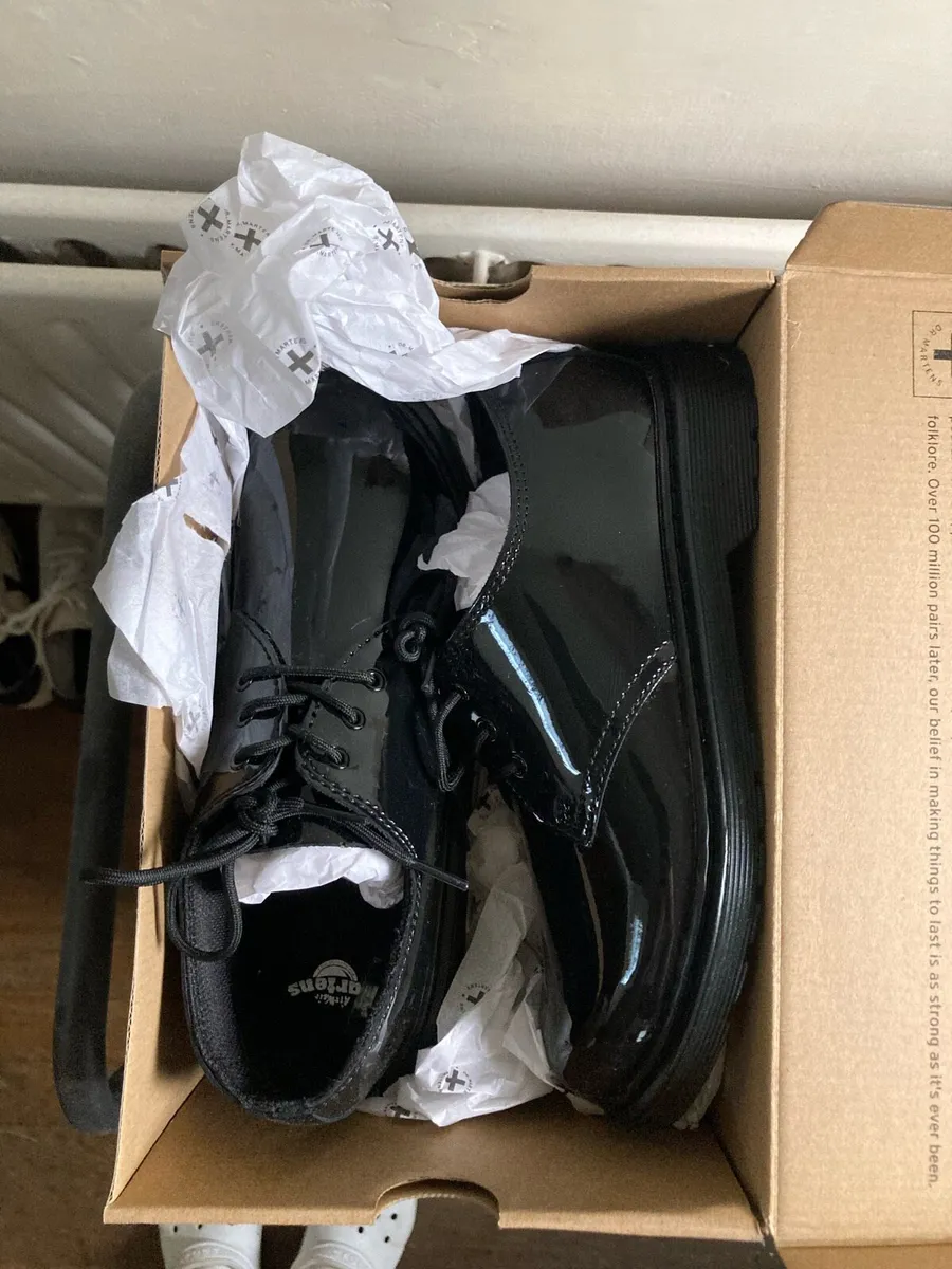 Dr Martens 1461 Patent Leather Shoes - Image 4