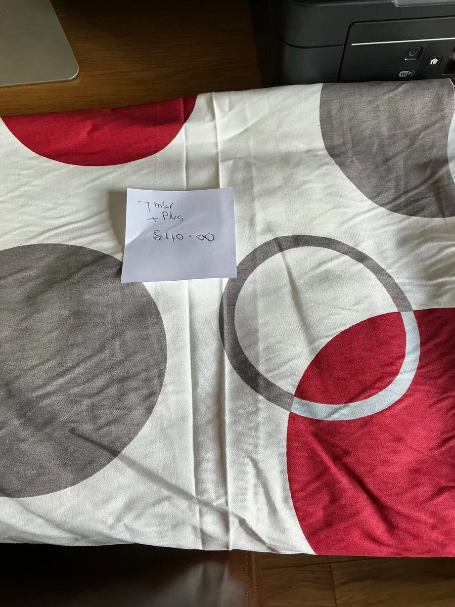 Fabric suitable for curtains /dress making