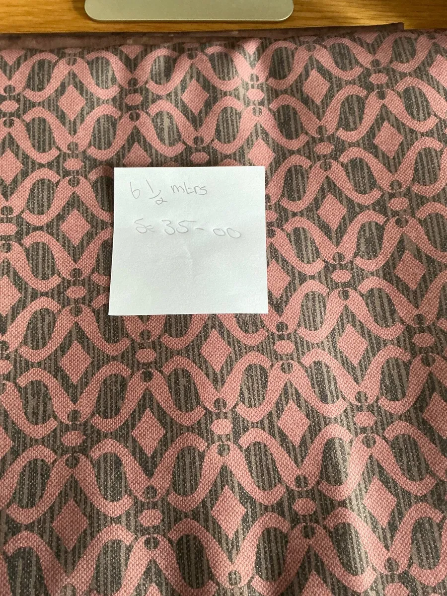 Fabric suitable for curtains/dress making
