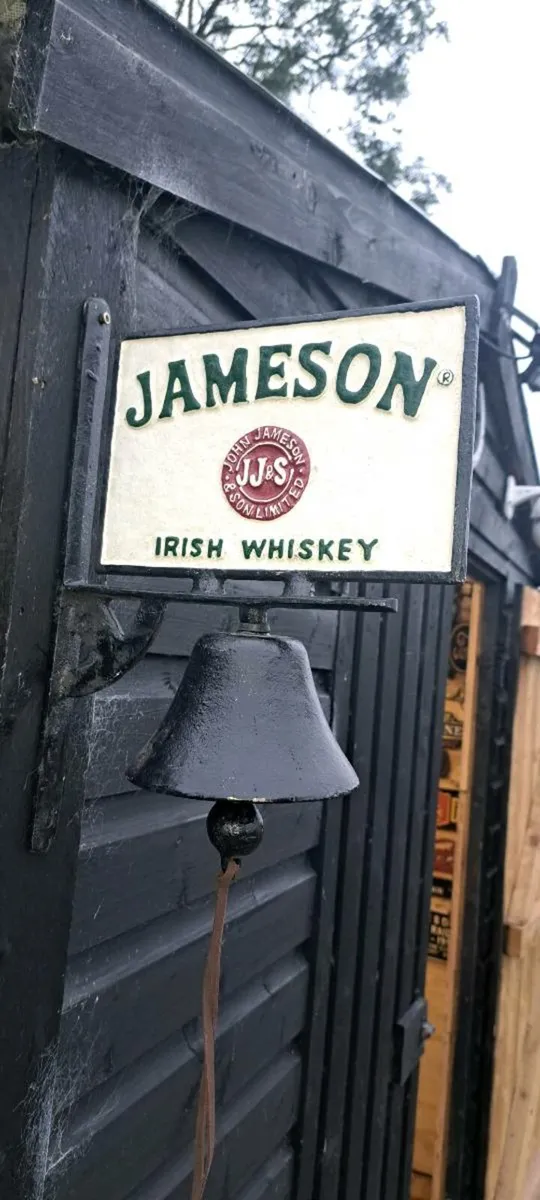 Jameson cast iron bell - Image 1