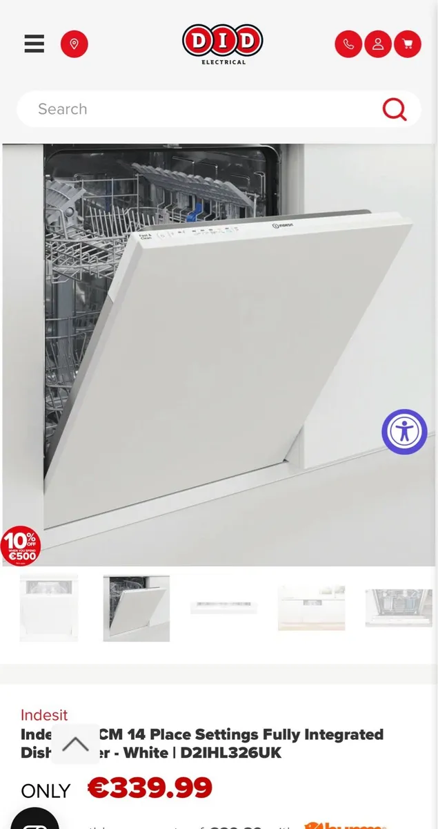 Integrated Dishwasher - Image 2