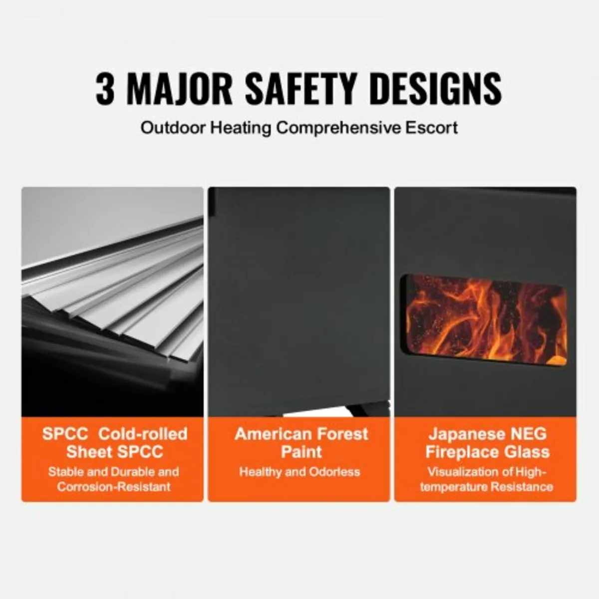 Wood Stove, 218.4 cm, Alloy Steel Camping Tent Sto - Image 4