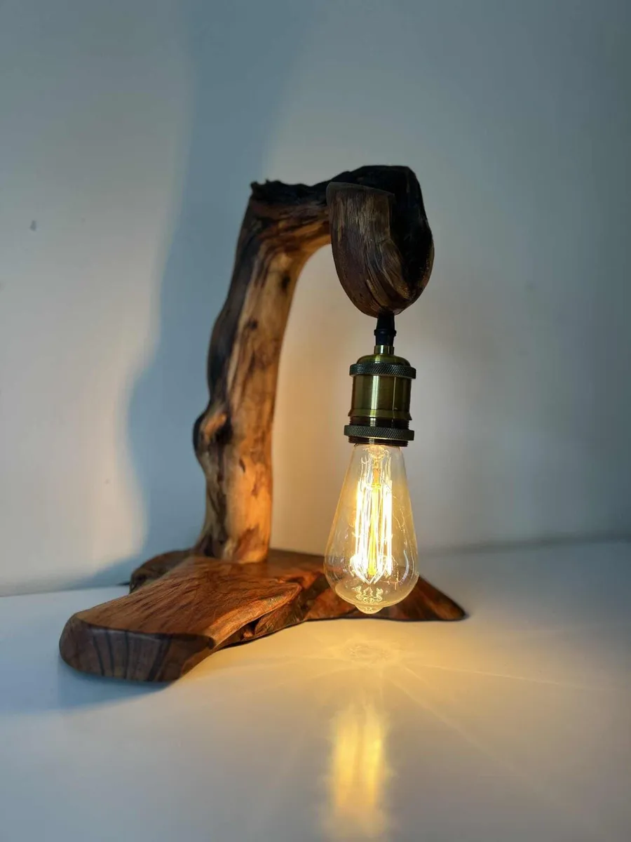 Rustic Lamp - Image 1