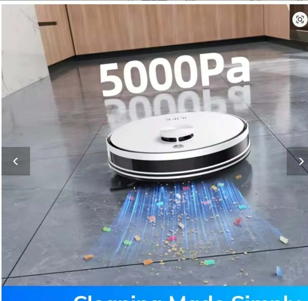 Robot Vacuum & Mop Combo 5000Pa Suction, Self-Empt - Image 3
