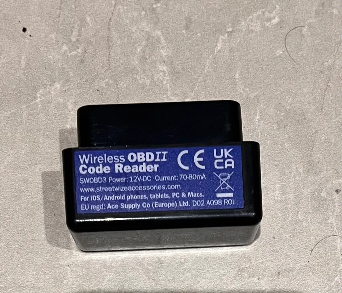 Car fault reader OBD wireless Streetwize - Image 1