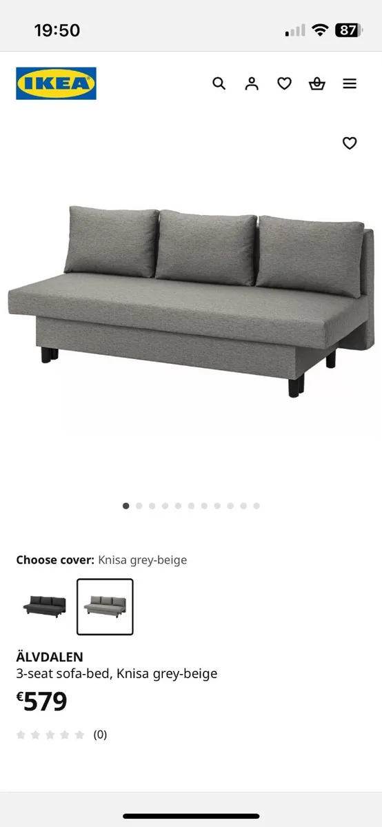 Ikea Sofa bed - Image 2