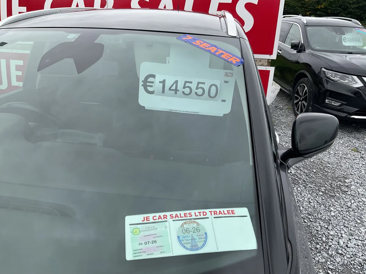 RENAULT GRAND SCENIC 7 SEATER TAXED NCT SPOTLESS - Image 4