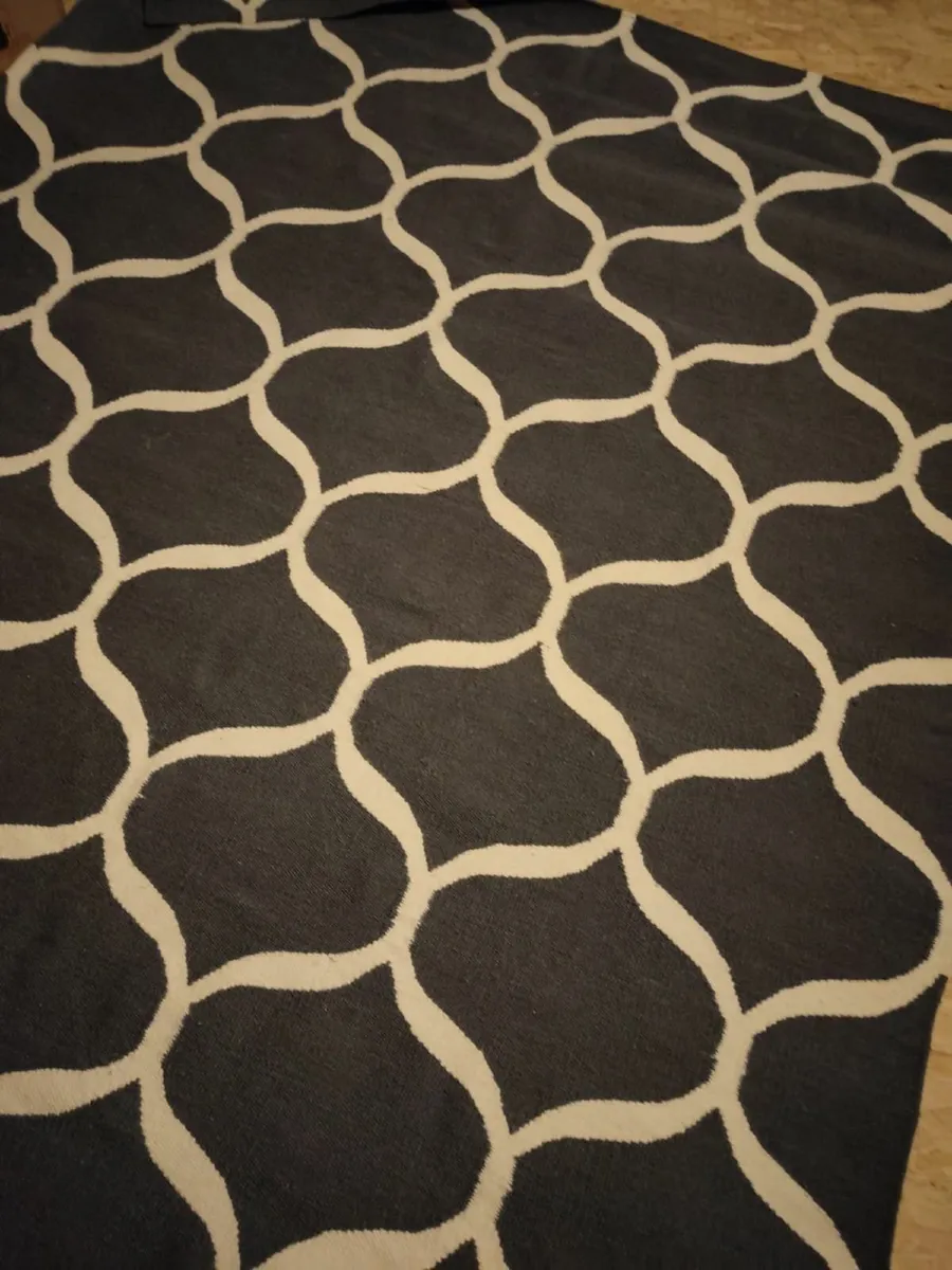 IKEA Wool Rug 240x170 cm, dark grey - Image 2