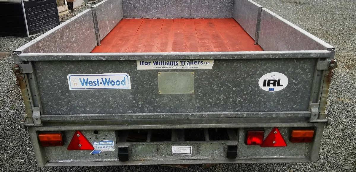 Ifor Williams 10x5 Dropside Trailer for sale - Image 1