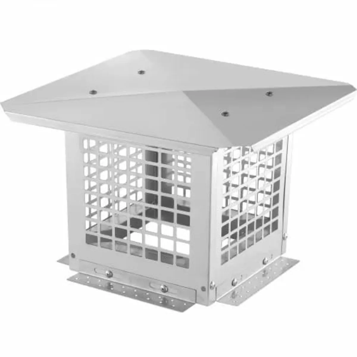 Chimney Cap 228.6 x 228.6mm, 304 Stainless Steel F - Image 1