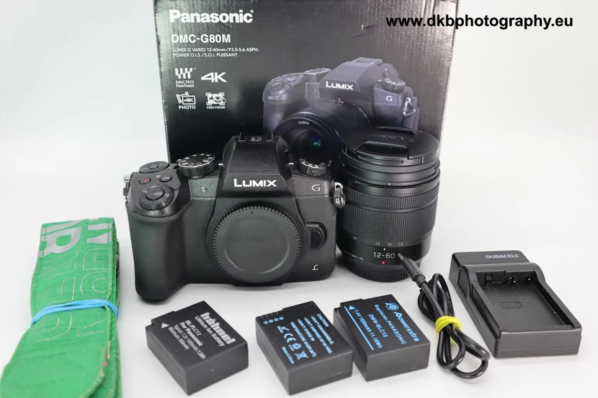 PANASONIC LUMIX G80m & LUMIX 12-60mm OIS LENS #554 - Image 1