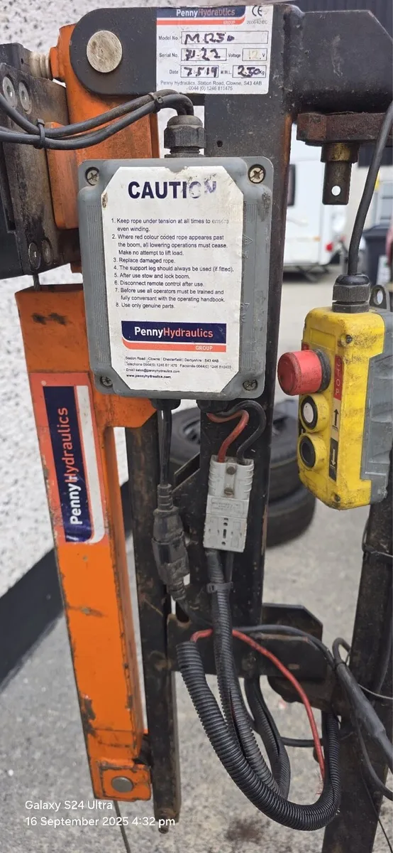 Penny hydraulics crane Winch - Image 2