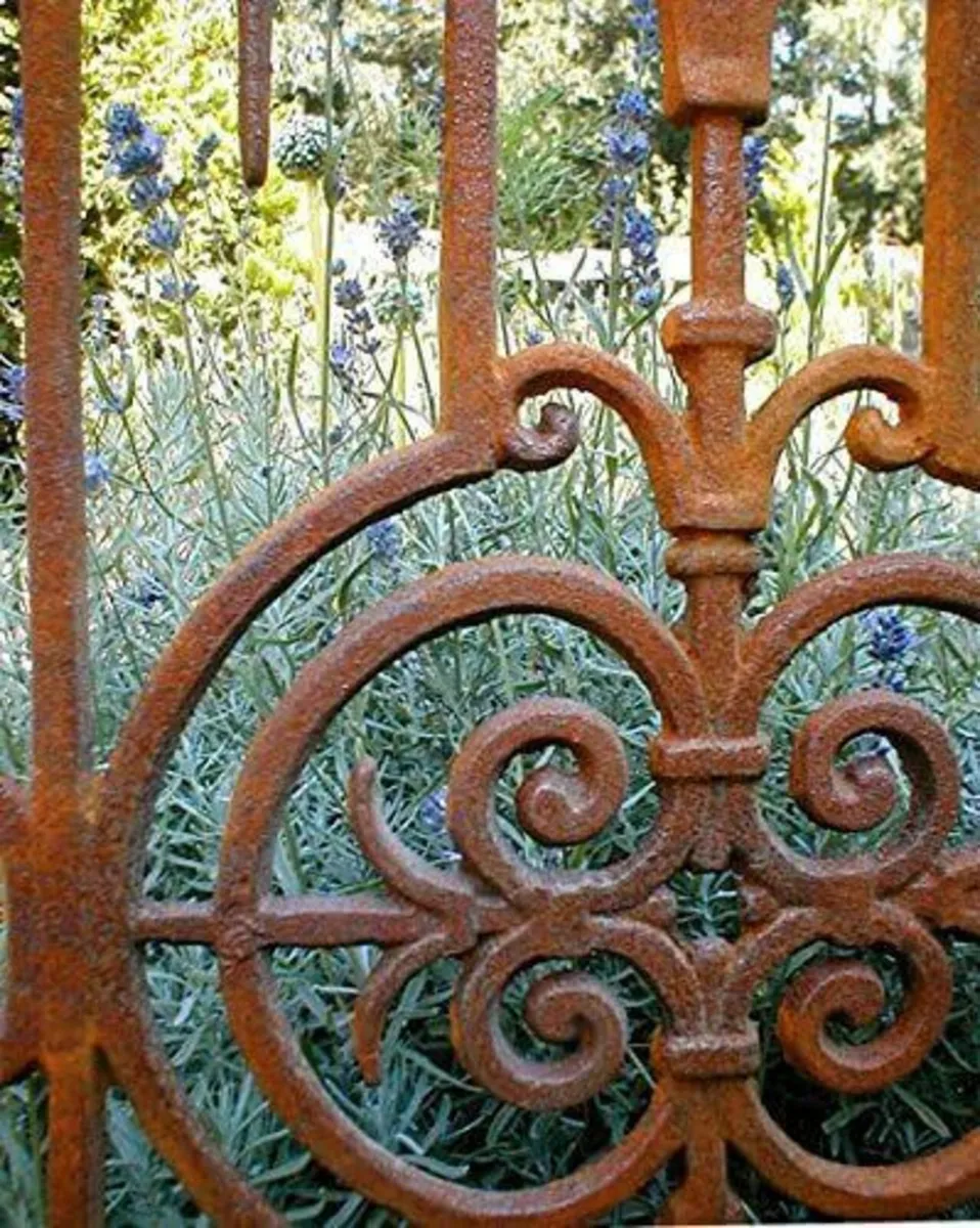 Antique Styled Cast Iron Gate, Stairs Balcony Anti - Image 2