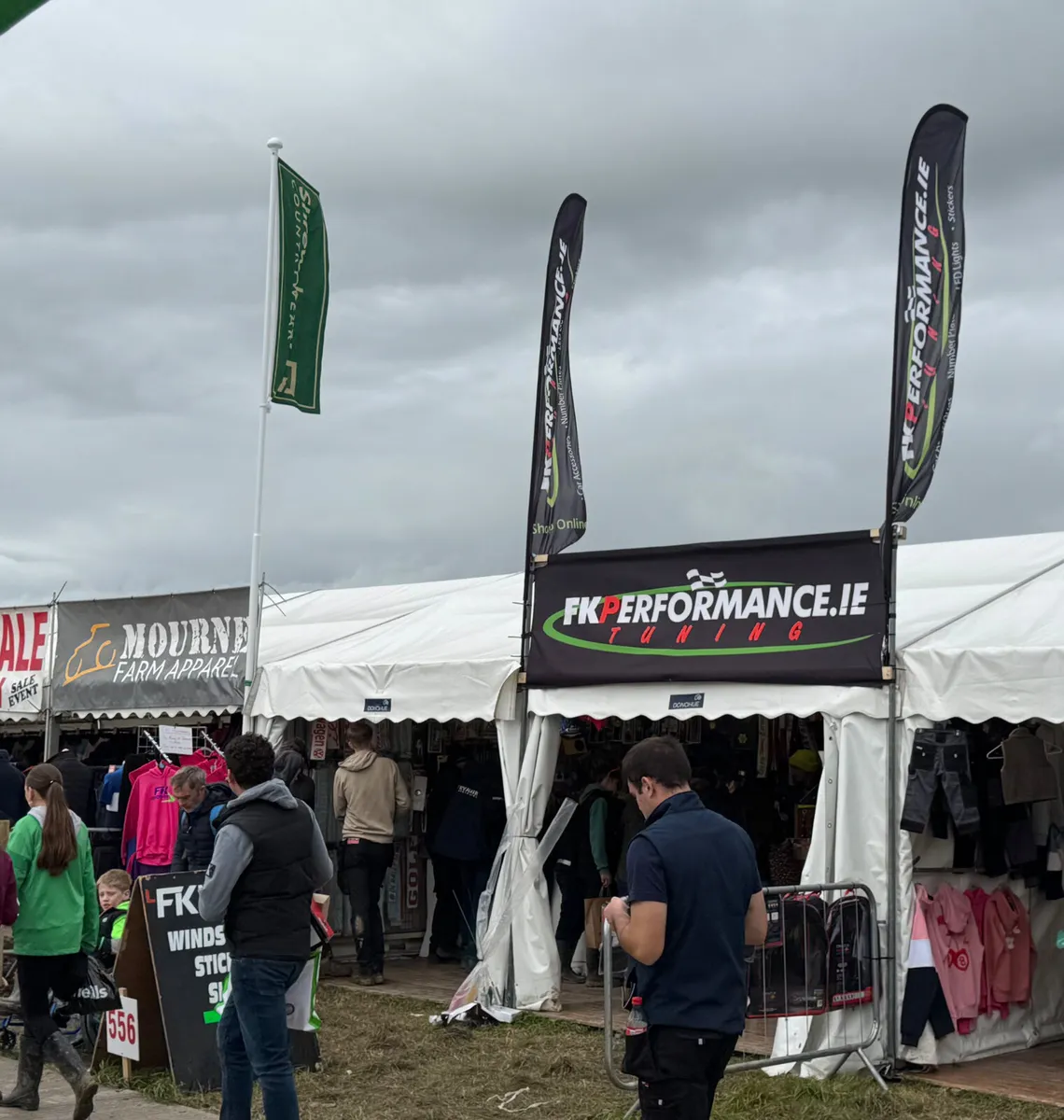 Fk performance shop at ploughing