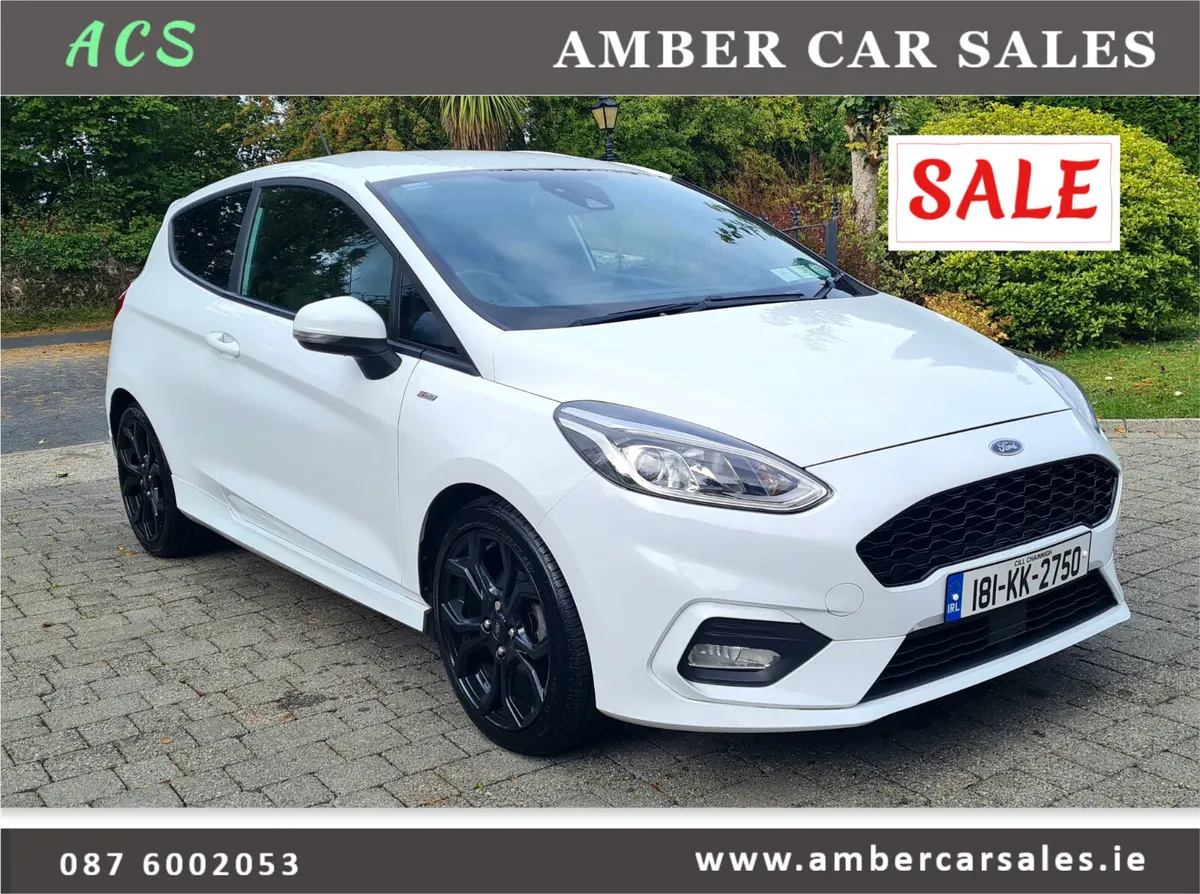 Ford Fiesta ST-Line 1.0L Petrol 125PS, 2018 - Image 1