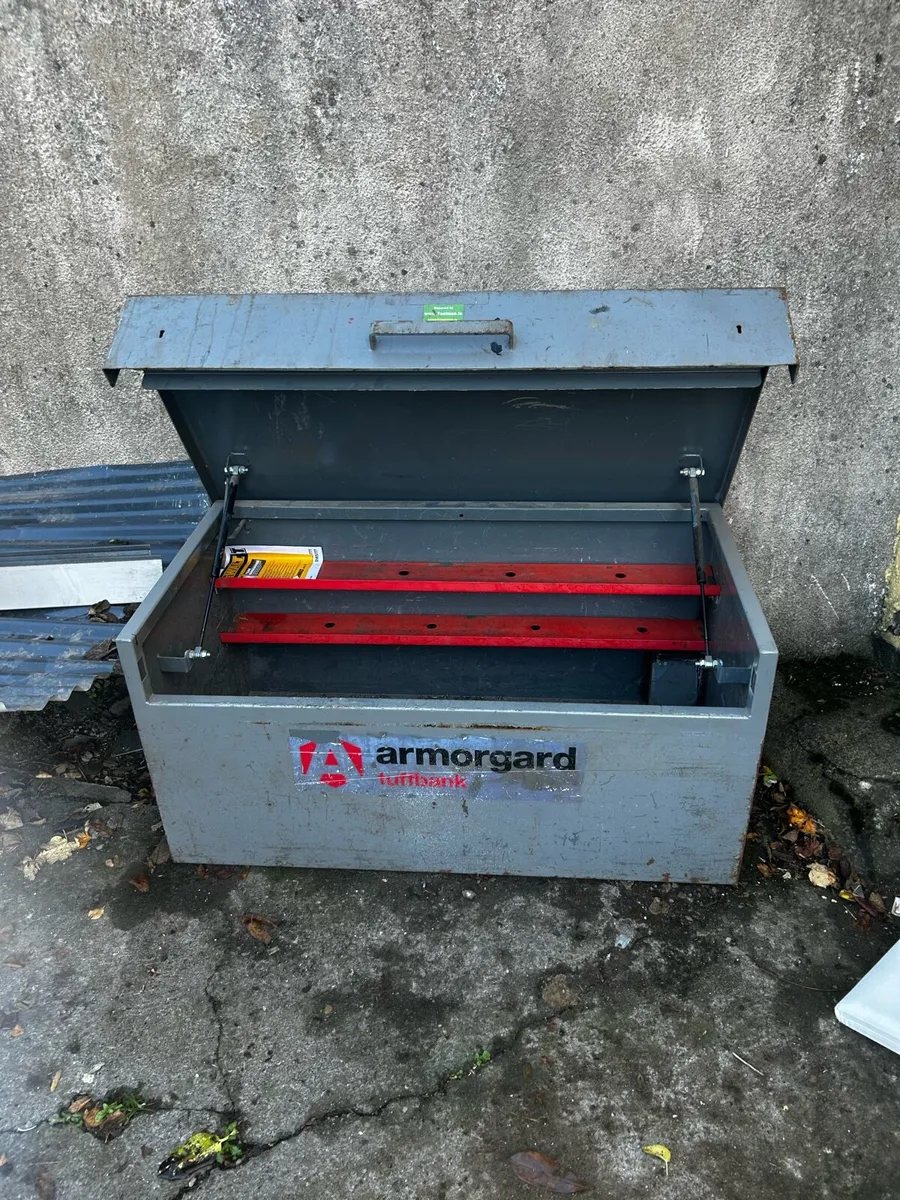 Large armogard tool/site box  1200/665 - Image 1