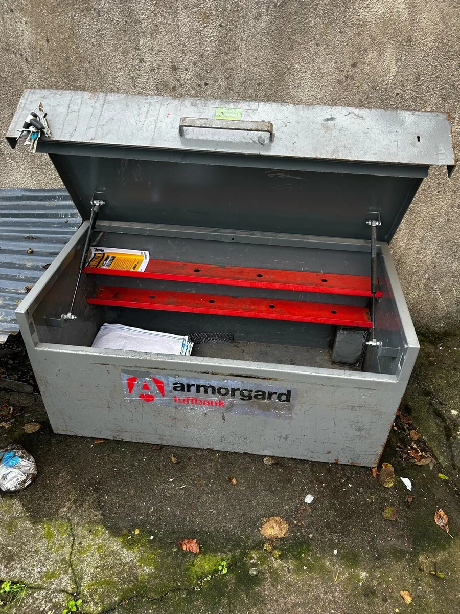 Large armogard tool/site box  1200/665 - Image 2