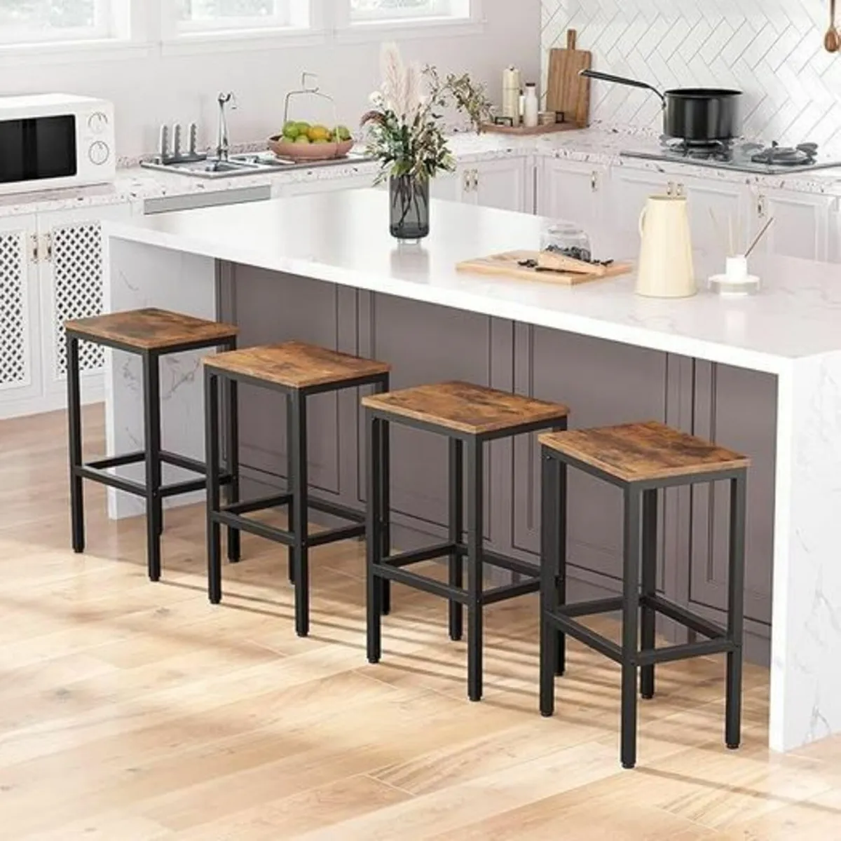 4 x bar stools Industrial FREE DELIVERY - Image 1