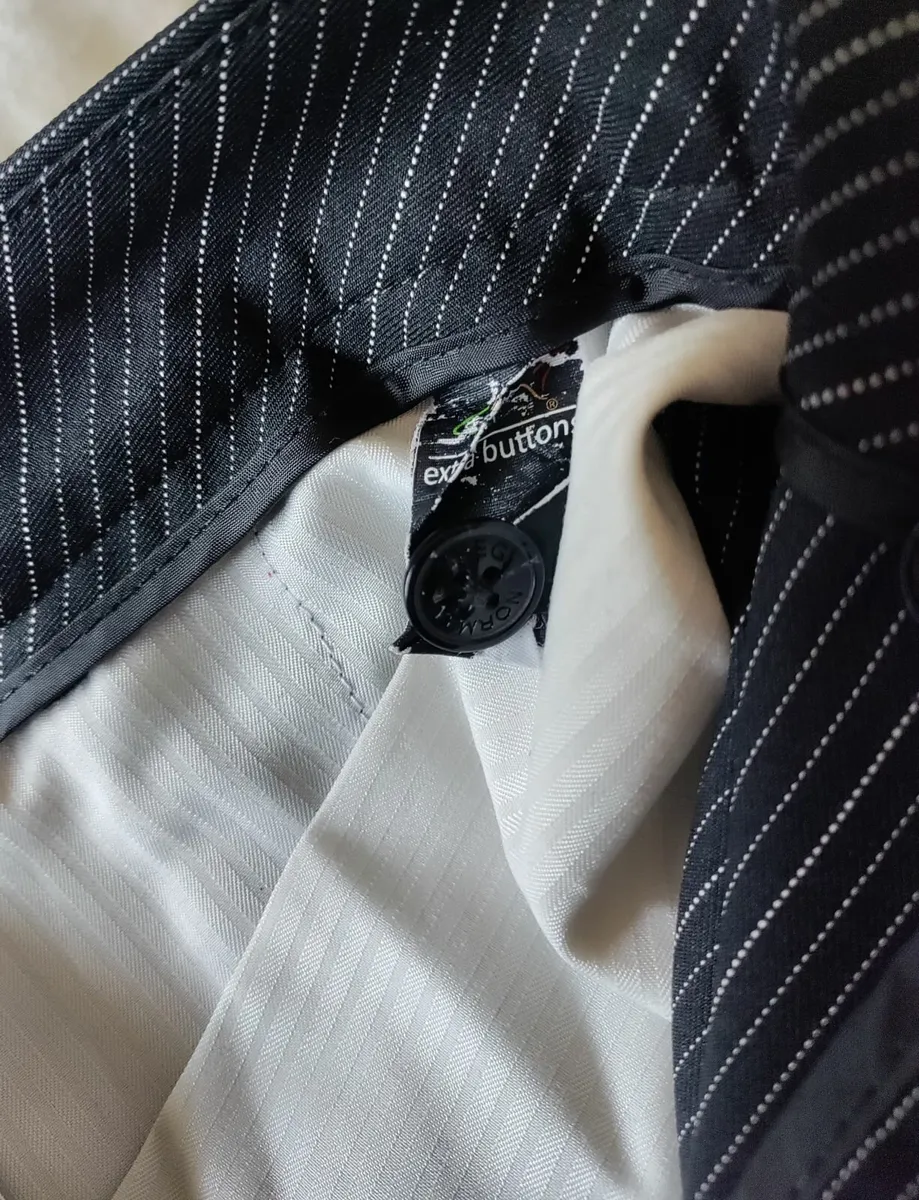 Greg Norman Golf Pinstripe Trousers 36W/30L - Image 2
