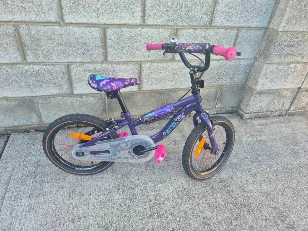 16" Avoca Sparkle Bicycle Neon Purple - Image 2