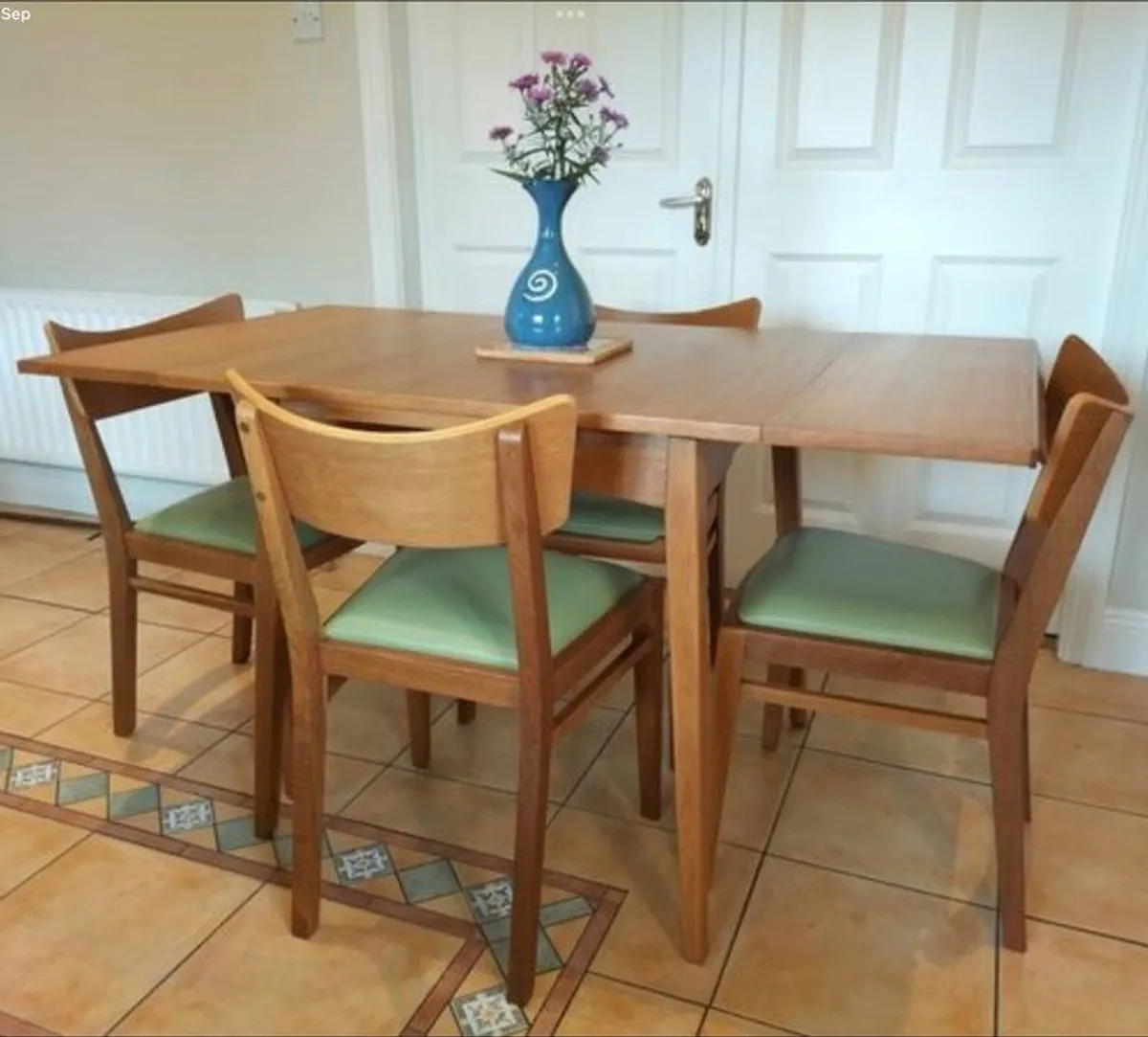 Mid Century G Plan Brandon Dining Table & Chairs - Image 1