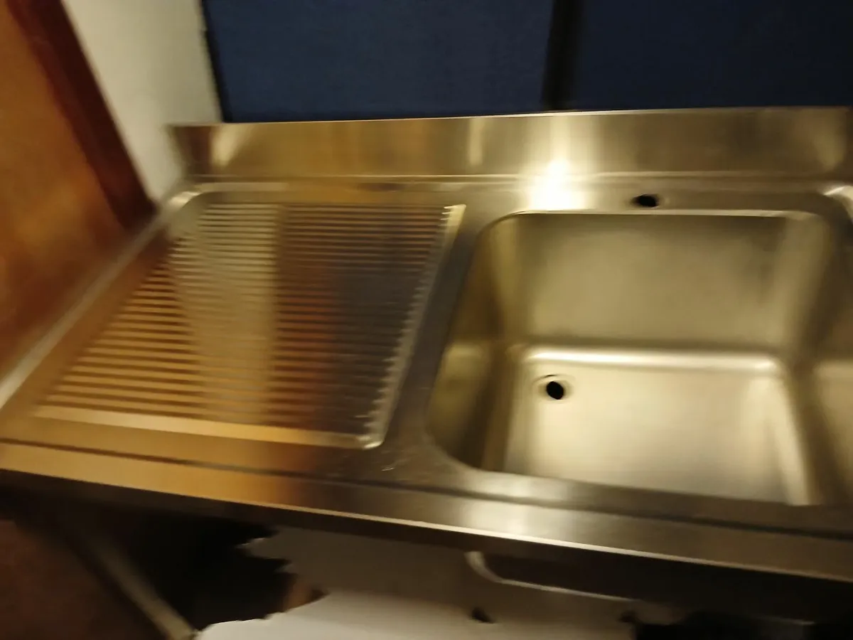 Staneless steel cabbinet sink unit complete - Image 3