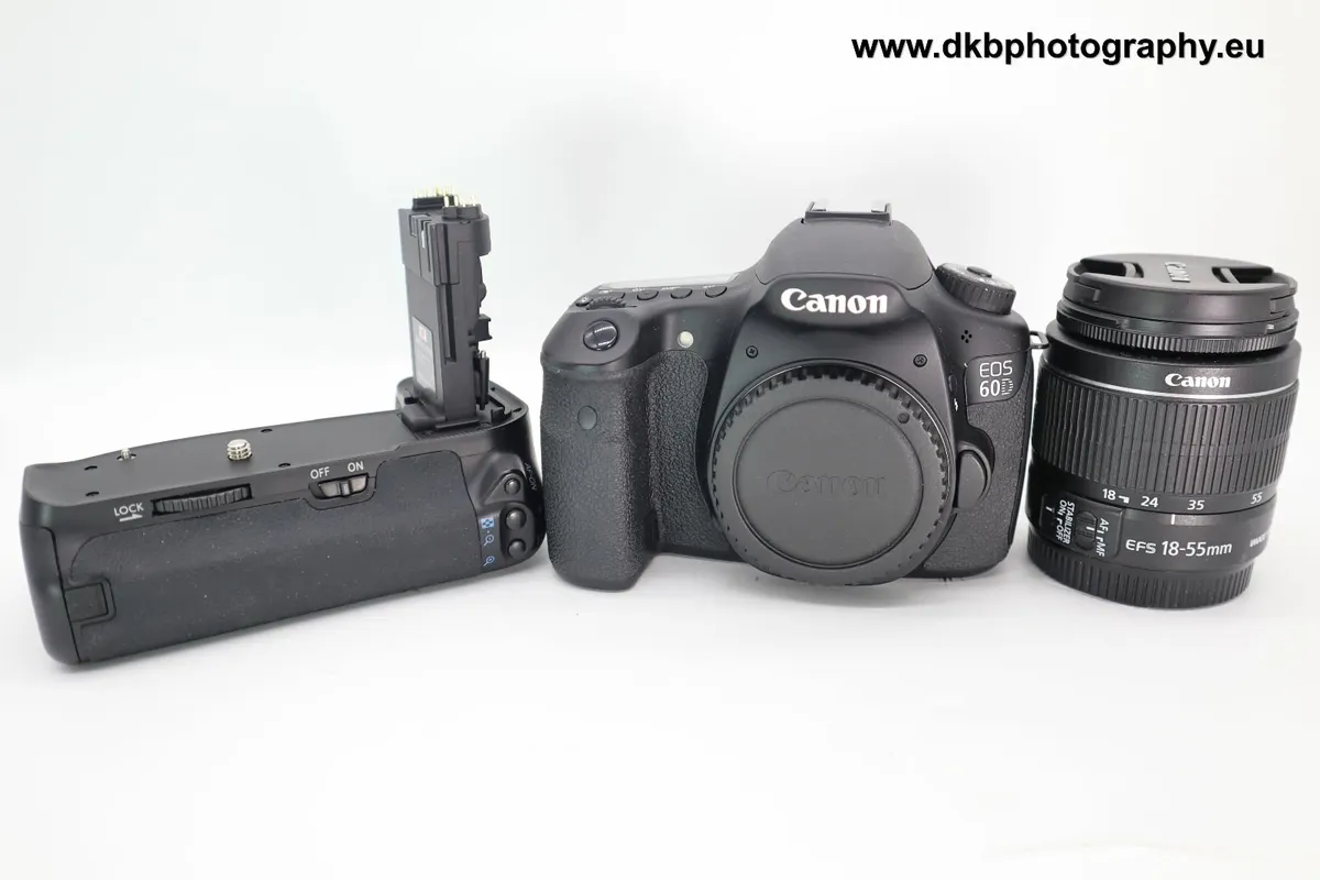 CANON 60D CAMERA & EFs 18-55mm LENS & BATTERY GRIP - Image 4