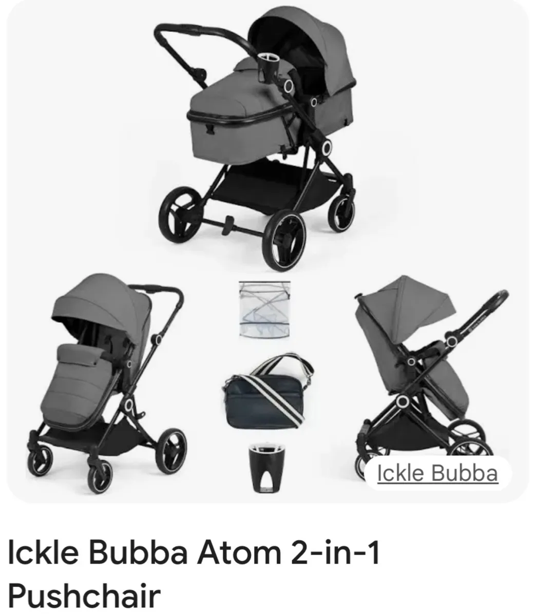 2 in 1 lightweight Pram - Image 1