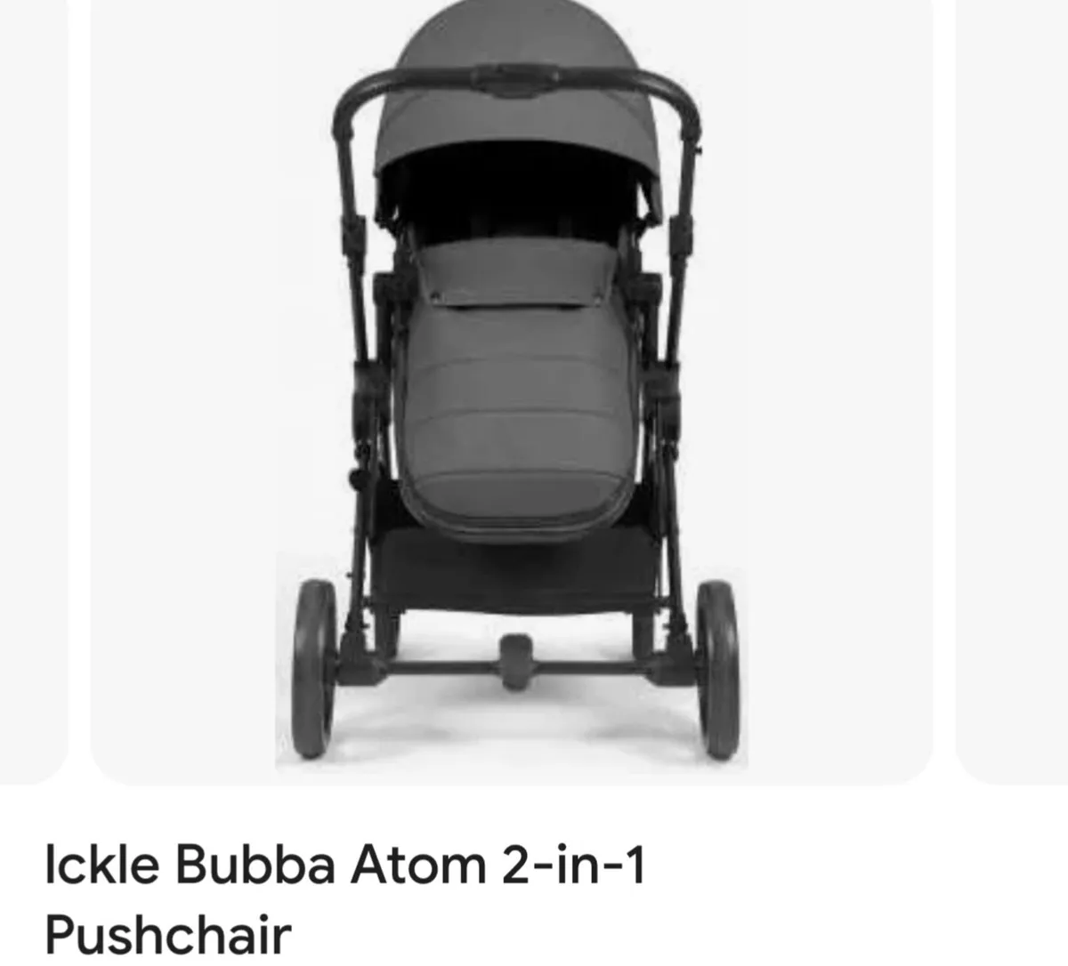 2 in 1 lightweight Pram - Image 4