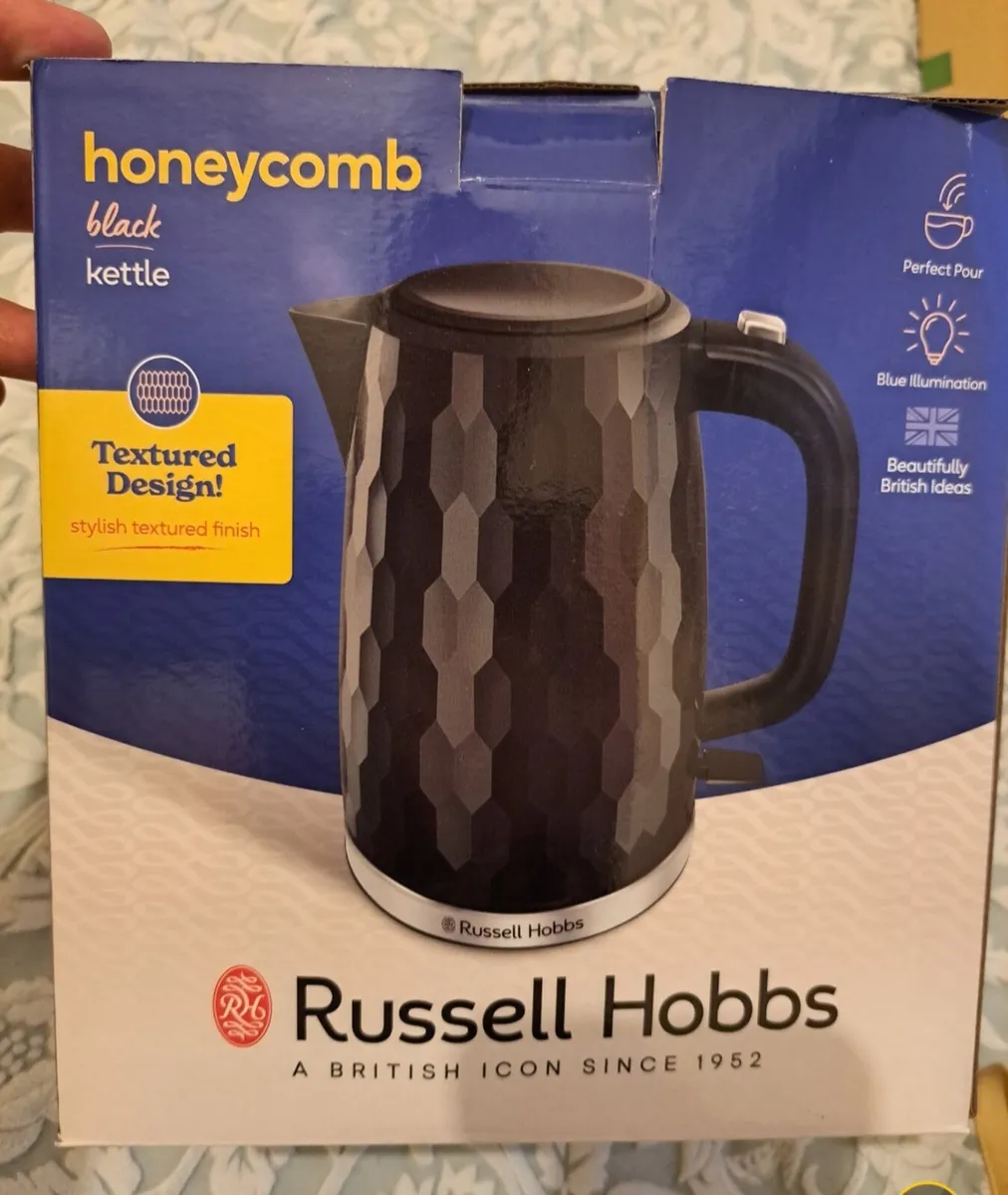 New. Black Honeycomb kettle - Image 2
