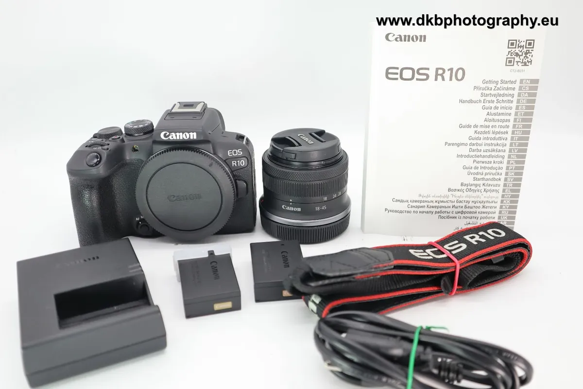 CANON EOS R10 CAMERA & CANON RF-S 18-45mm IS STM - Image 3