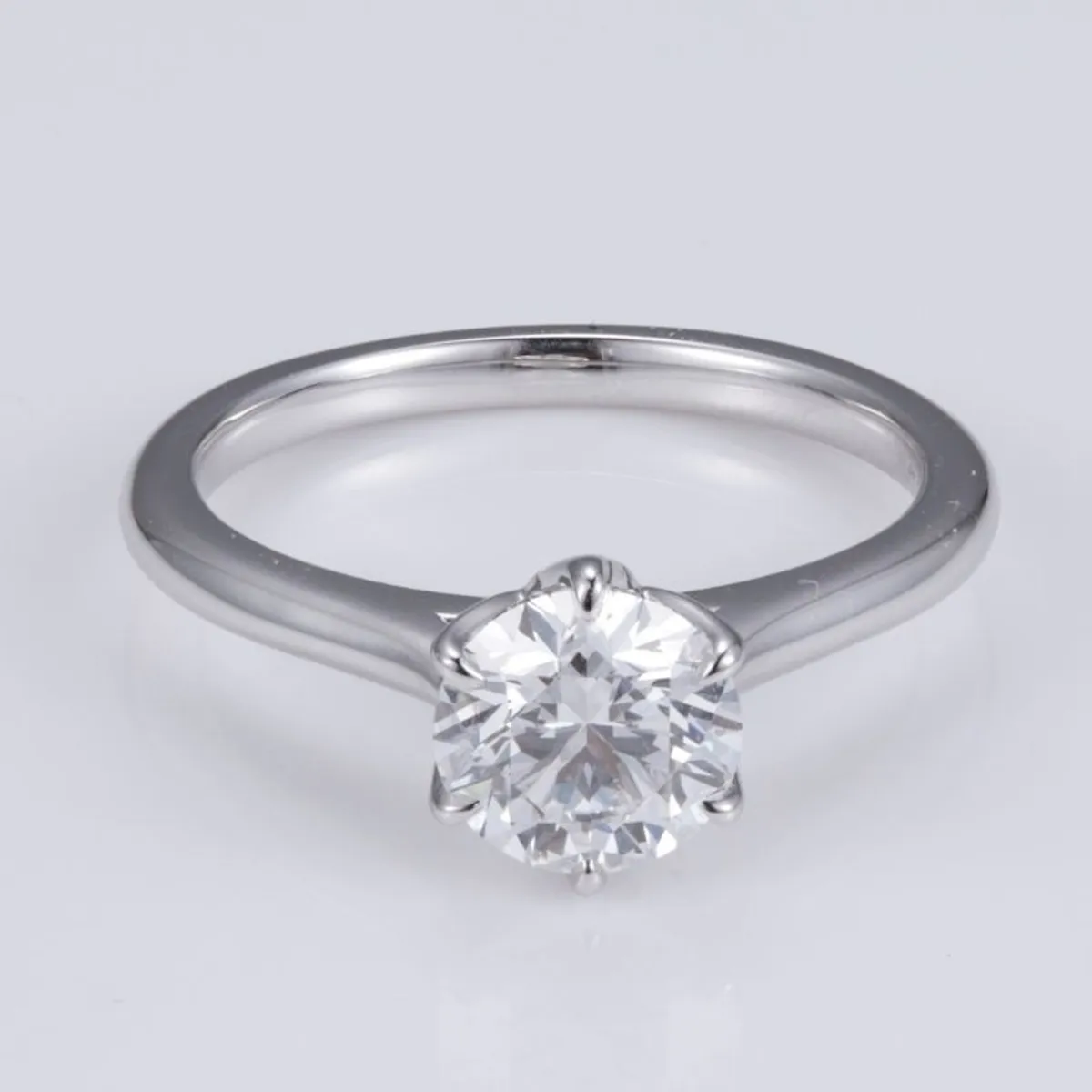 1.72ct D VVS1 Diamond Eternity Band - 14K White Gold - Image 3