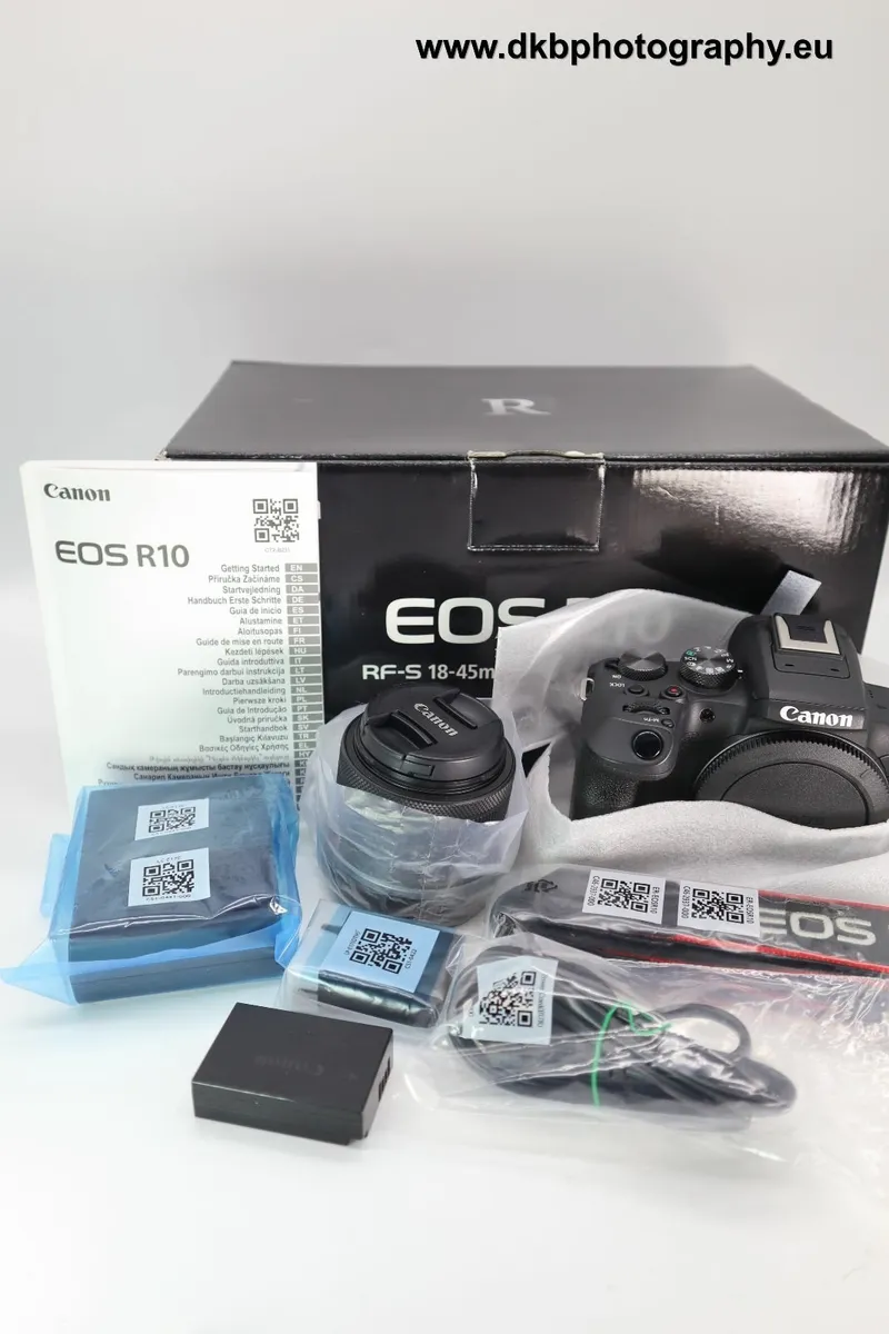 CANON EOS R10 CAMERA & CANON RF-S 18-45mm IS STM - Image 2