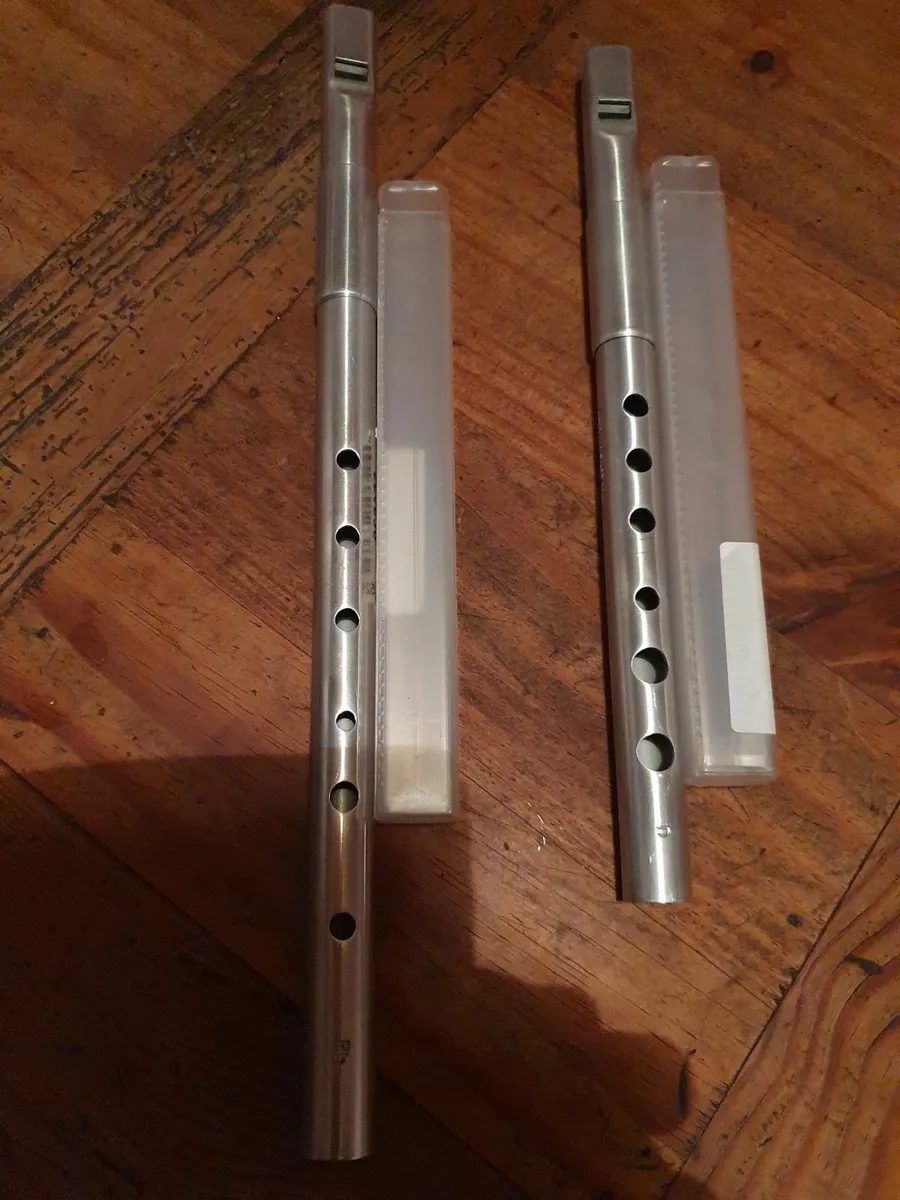 Kerry Busker Whistles D and Bb as new - Image 1