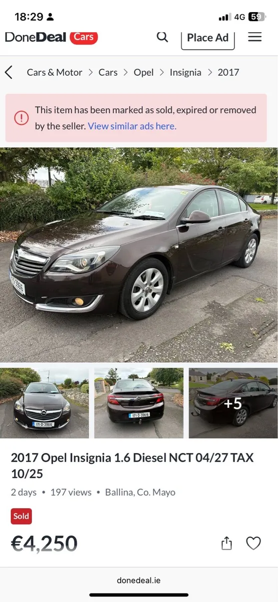 2017 Opel Insignia 1.6 - Image 2