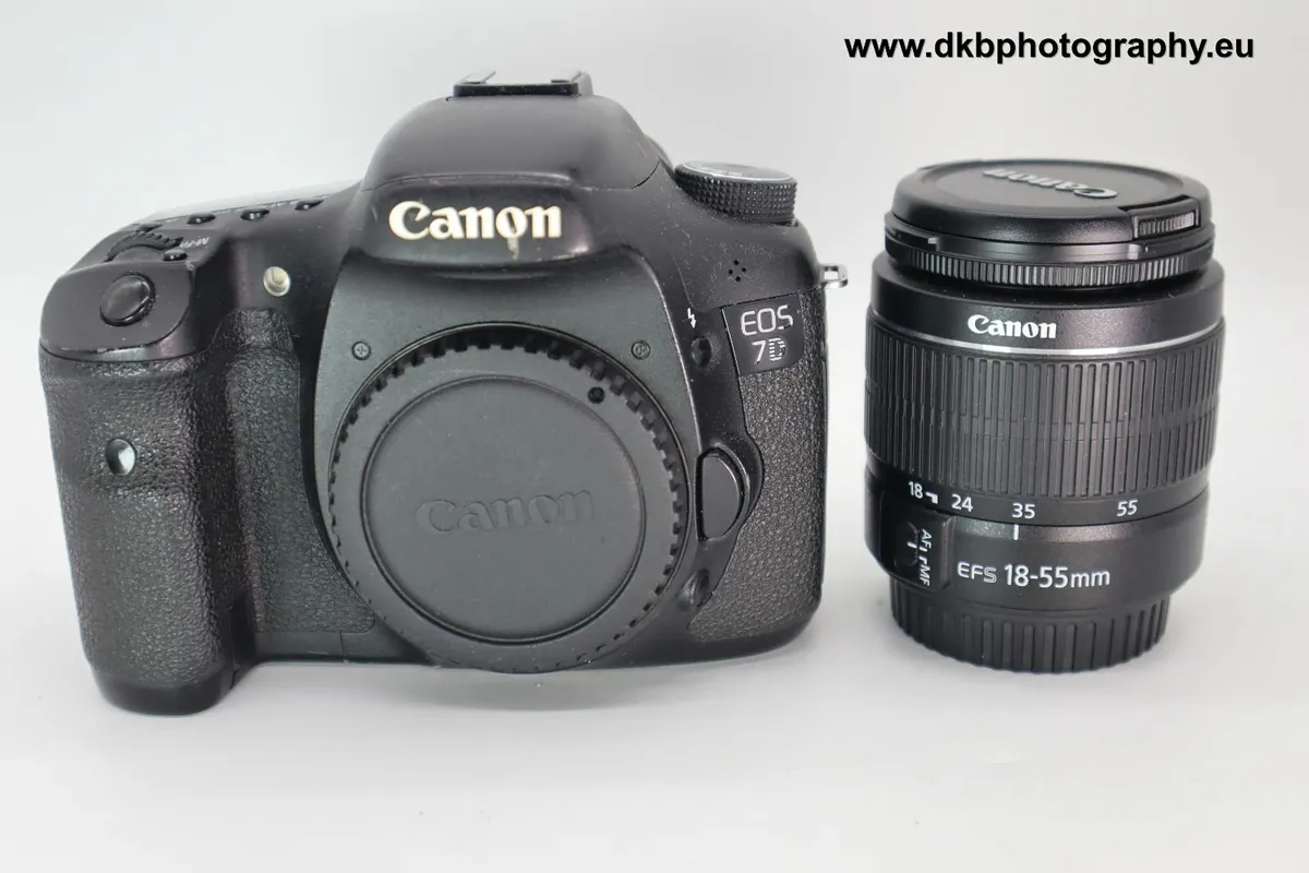CANON 7D CAMERA & CANON EF-S 18-55mm IS III LENS - Image 3