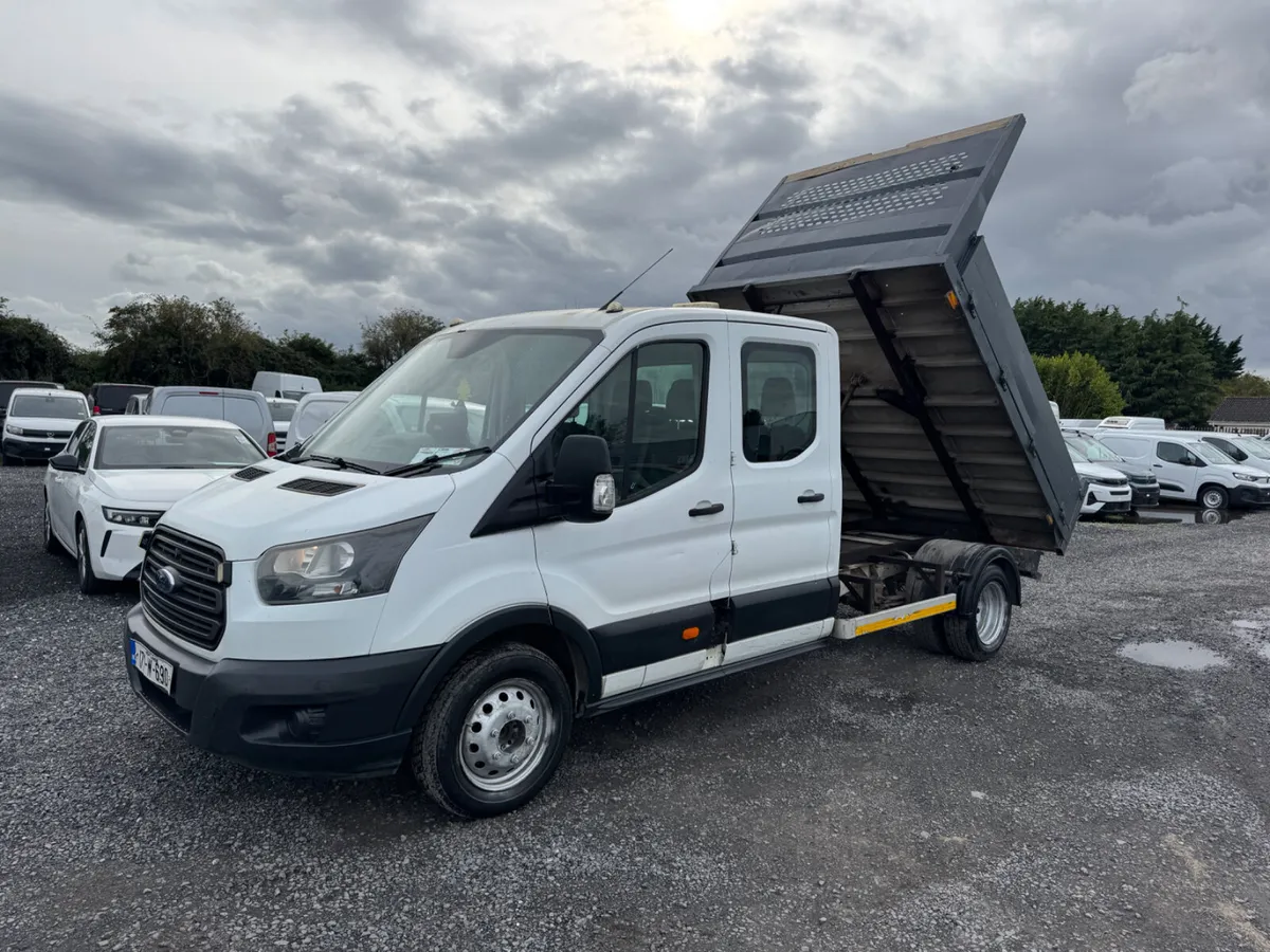 Ford transit crewcab tipper - Image 1