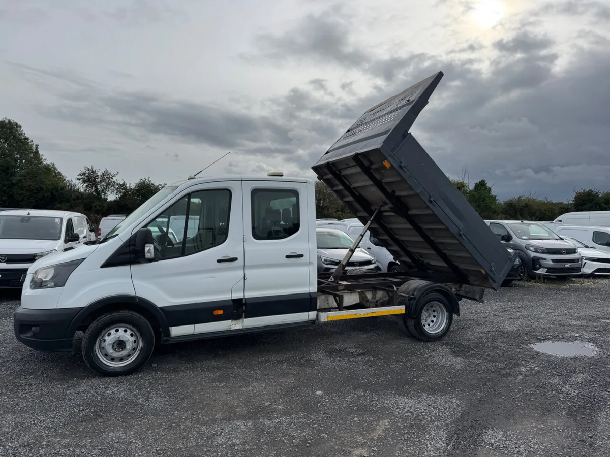 Ford transit crewcab tipper - Image 2