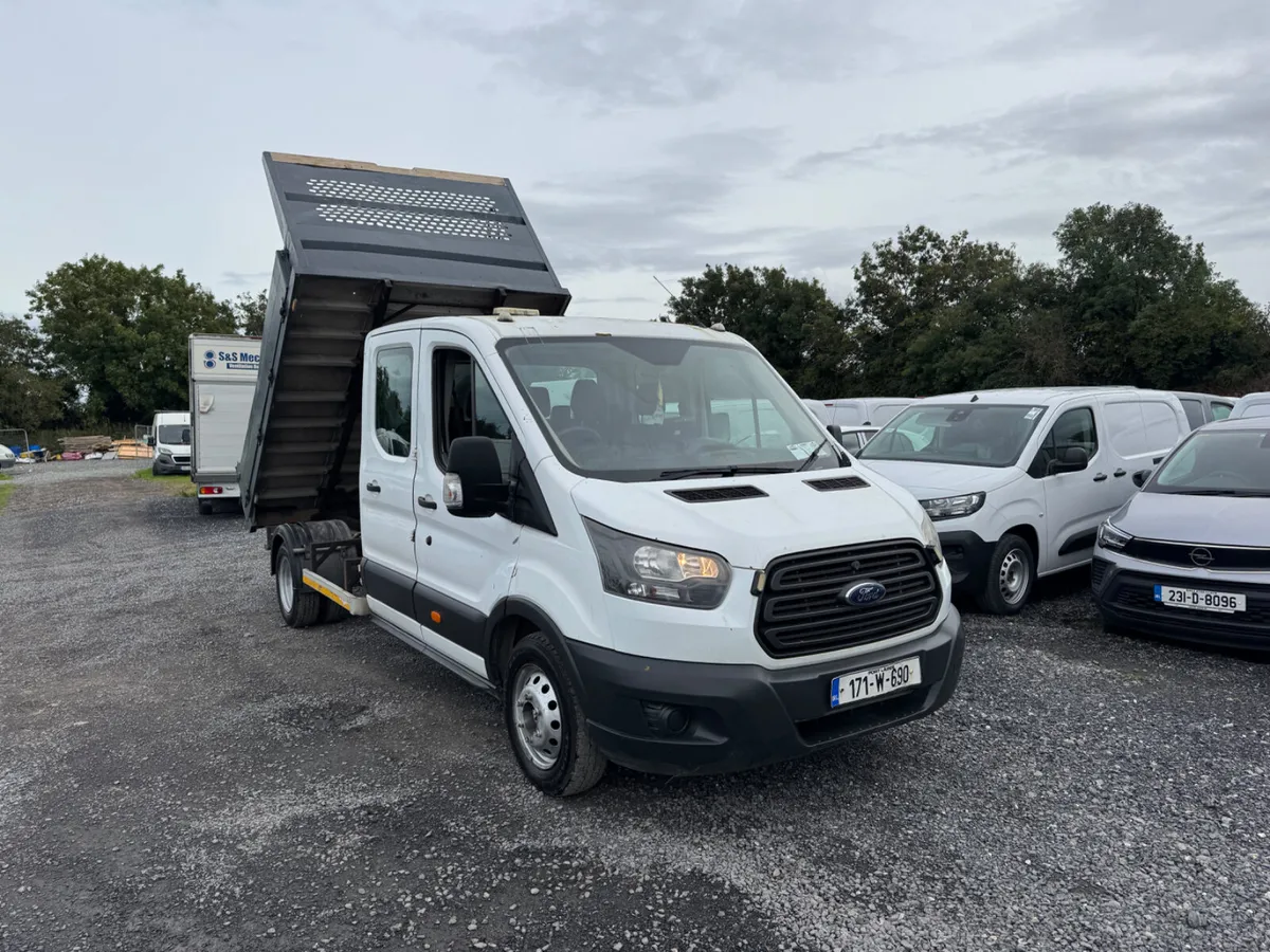 Ford transit crewcab tipper - Image 4