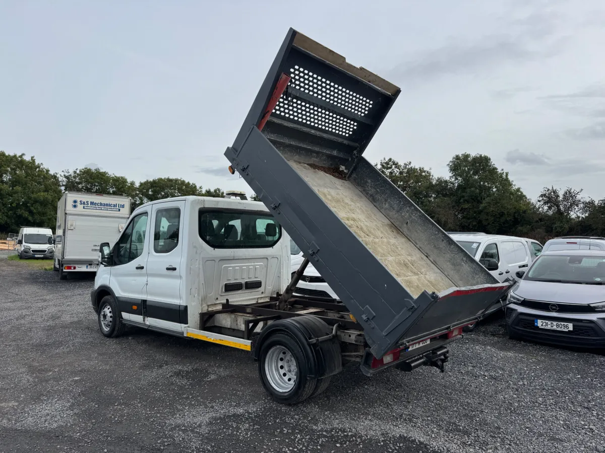 Ford transit crewcab tipper - Image 3