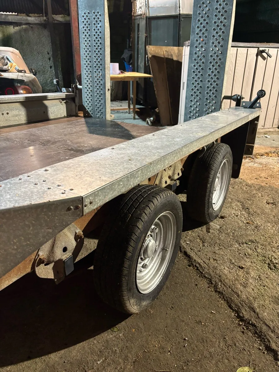 10x6ft Ifor Williams plant trailer - Image 2